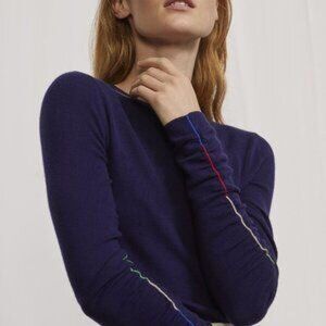 Theory Cardigan Multi  linked Color